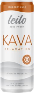 Leilo Kava Relaxation Lemon Ginger Non Alcoholic