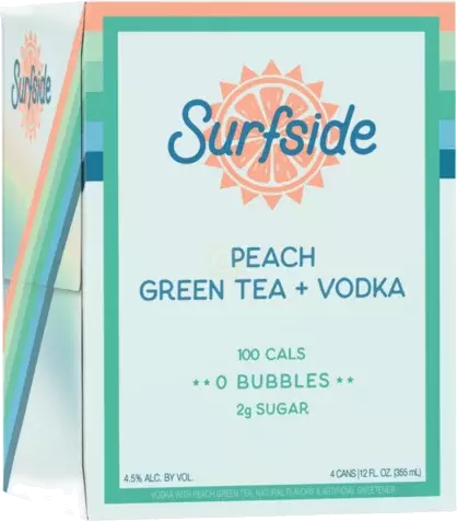 Surfside Peach Green Tea & Vodka