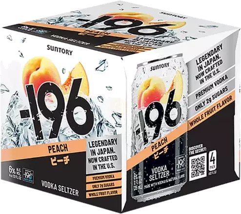 196 Suntory Peach Vodka Seltzer