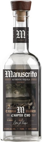 Manuscrito Blanco Tequila Chapter Two High Proof