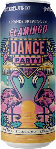 Hands Brewing Co Flamingo Dance Party Tropical IPA