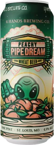 Hands Peachy Pipe Dream Wheat