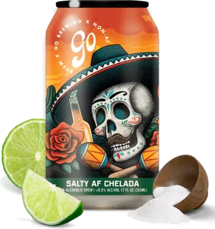 Go Brewing Salty Af Chelada