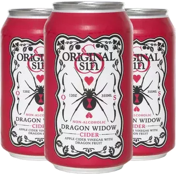 Original Sin Non Alcoholic Dragon Widow Cider Single