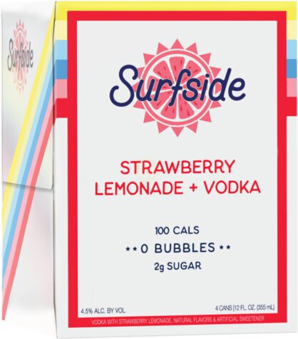 Surfside Strawberry Lemonade & Vodka