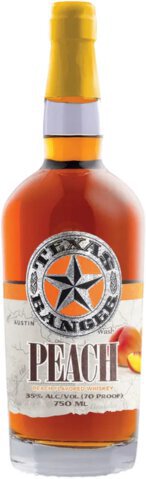 Texas Ranger Peach Flavored Whiskey