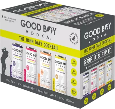 Good Boy Vodka John Daly Cocktail Mix Cn