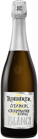Louis Roederer Brut Nature Philippe Starck Label