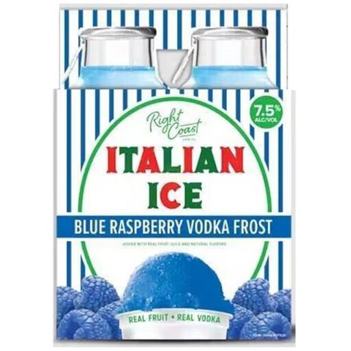 Right Coast Italian Ice Blue Raspberry Nr 250ML - ShopRite Wines