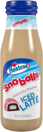 Hostess Sno Balls Iced Latte