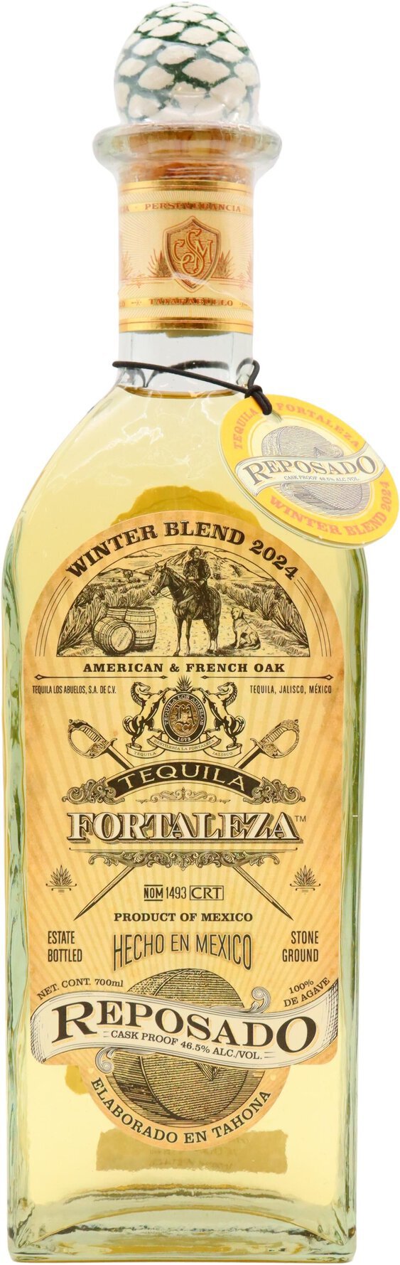 Fortaleza Tequila Reposado Winter Blend 2024 - Franklin Wines