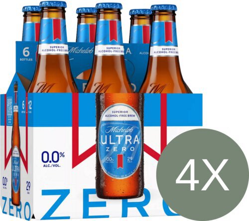 Michelob ULTRA ZERO Non-Alcoholic Lager Beer