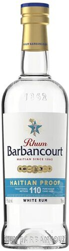 Rhum Barbancourt White Rum 110 Proof