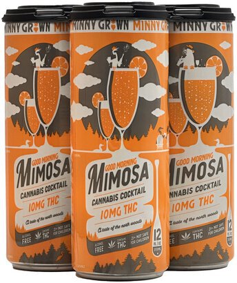 Minny Grown Good Morning Mimosa 10mg Thc Cannabis Cocktail