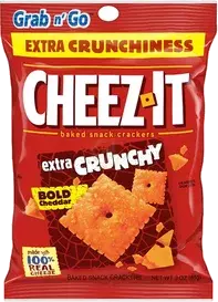 Cheez It Extra Crunchy Bold Cheddar Baked Snack Crackers