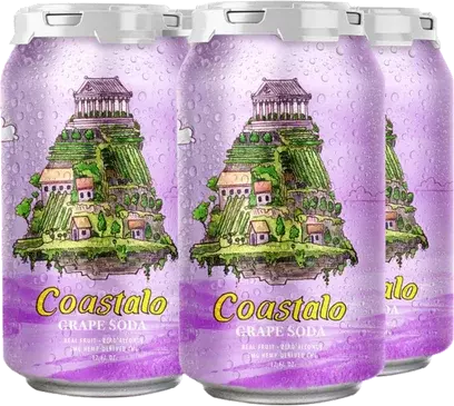 Coastalo Grape Soda 5mg Thc