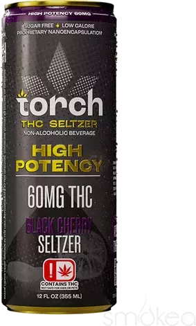 Torch High Potency 60mg Thc Black Cherry Seltzer