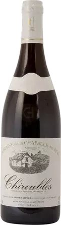 Beaujolais Chiroubles Chapelle Des Bois Coudert Appert
