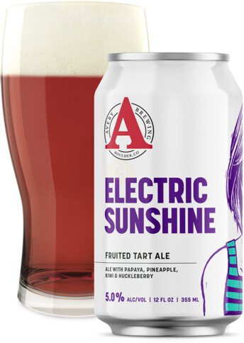 Avery Electric Sunshine Fruited Tart Ale Single