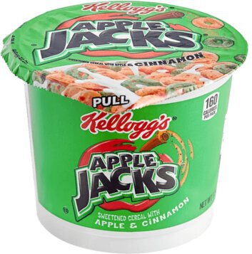 Kelloggs Apple Jacks Cereal W Apple & Cinnamon