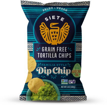 Grain Free Tortilla Chips Thick Cut Dip Chip Sea Salt