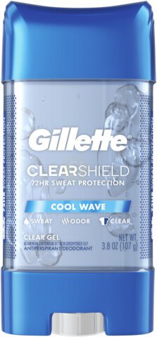 Gillete Deoderant Clear Gel Cool Wave