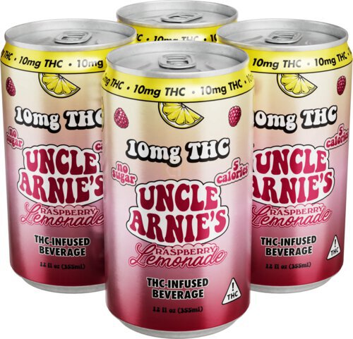 Uncle Arnie's Raspberry Lemonade 10mg Thc