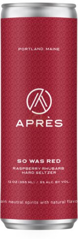 Apres Hard Seltzer So Was Red Rasp Rhub
