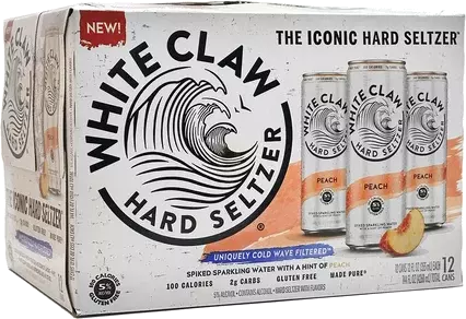 White Claw Hard Seltzer Peach