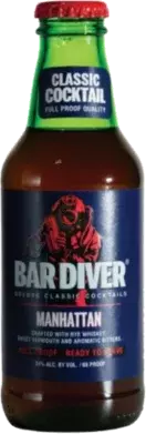Bar Diver Manhatton Cocktail Rtd
