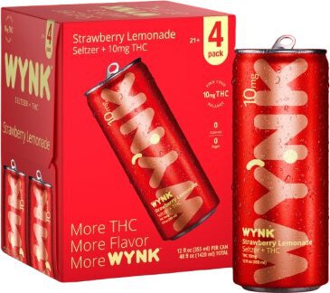 Wynk Strawberry Lemonade 10mg Thc