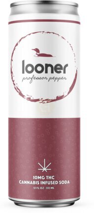 Looner Professor Pepper 10mg Thc Cannabis Infused Soda