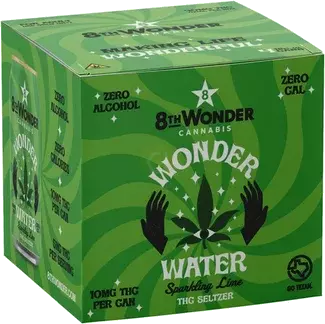 8th Wonder 8mg Thc Sparkling Lime 8mg
