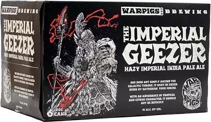 Warpigs Brewing The Imperial Geezer Hazy Ipa