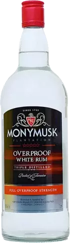 Monymusk Plantation White Overproof Jamaica Rum