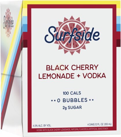Stateside Surfside Black Cherry Lemonade And Vodka