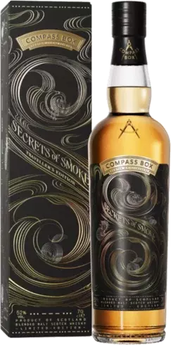 Compass Secrets Of Smoke Limited Edition Blended Malt Scotch Whisky