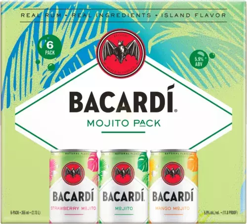 Bacardi Cocktail Mojito Variety Pack