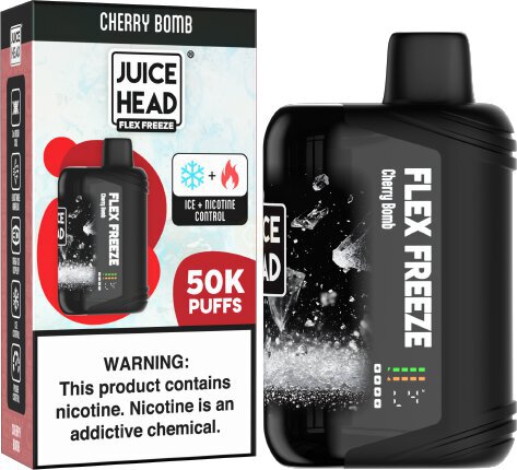 Juice Head Flex Freeze 50mg Cherry Bomb