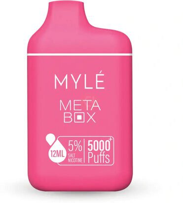 Myle 5000 Puff Pineapple Coconut Straw