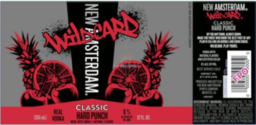NEW AMSTERDAM WILDCARD HARD PUNCH 4PK