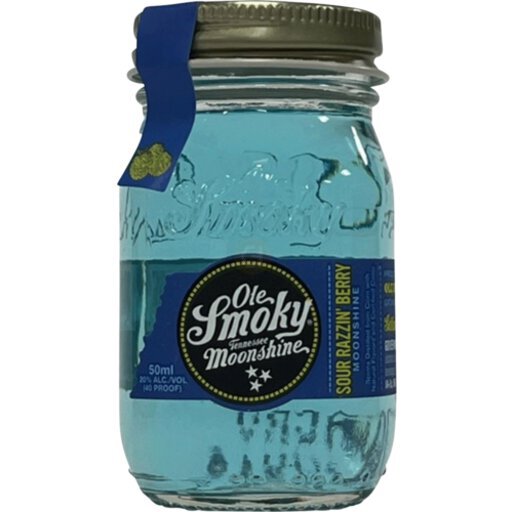 Ole Smoky Sour Razzin Berry Moonshine 50ML - Timberline Liquor ...