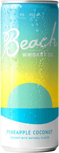 Beach Whiskey Co Pineapple Coconut Rtd