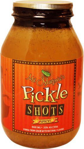Party Jars Ms Marjories Spicy Pickle Shot Vodka