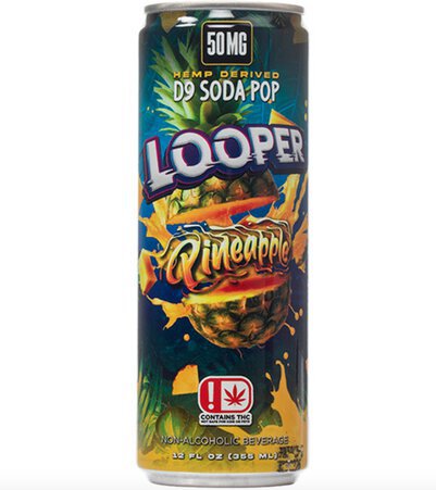 Looper D9 Soda Pop Pineapple 50mg