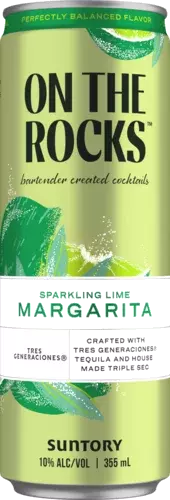 On The Rocks Sparkling Lime Margarita