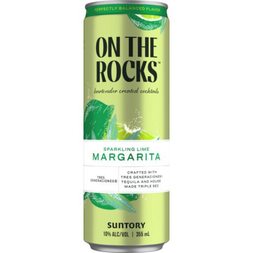 On The Rocks Sparkling Lime Margarita - Byron's Liquor Warehouse