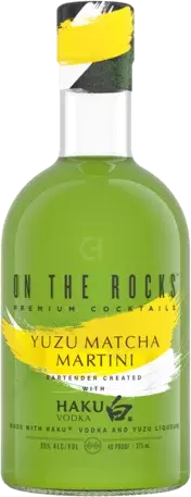 On The Rocks Yuzu Matcha Martini