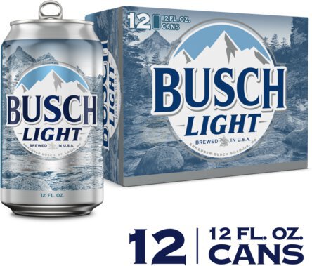 Busch Light Lager Beer