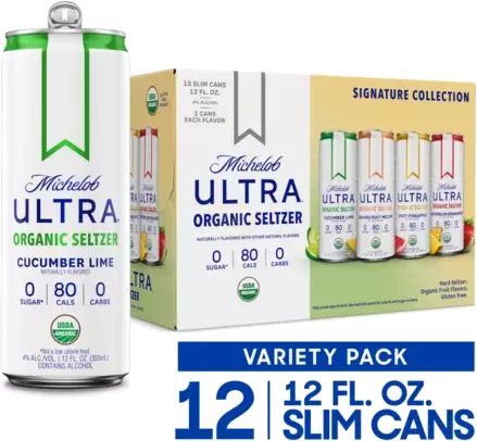 Michelob Ultra Organic Fruit Variety Hard Seltzer